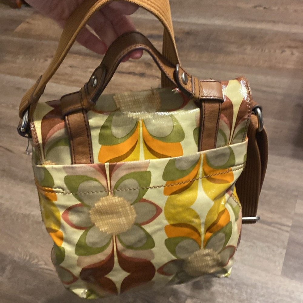 Fossil Crossbody Floral Coated Canvas - image 3